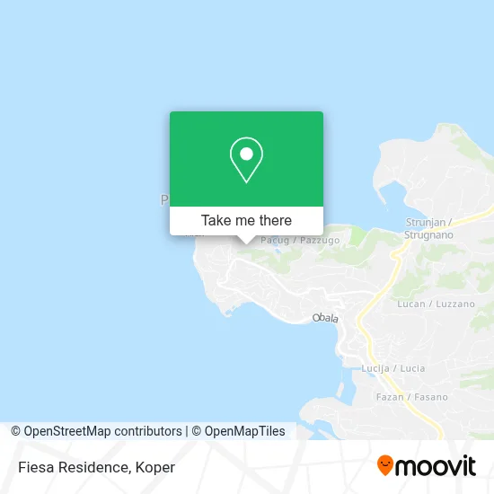 Fiesa Residence map