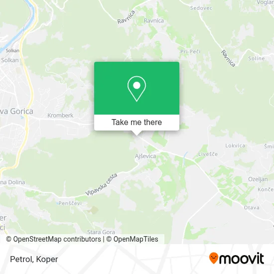 Petrol map