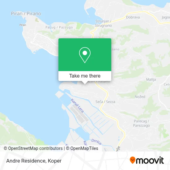 Andre Residence map