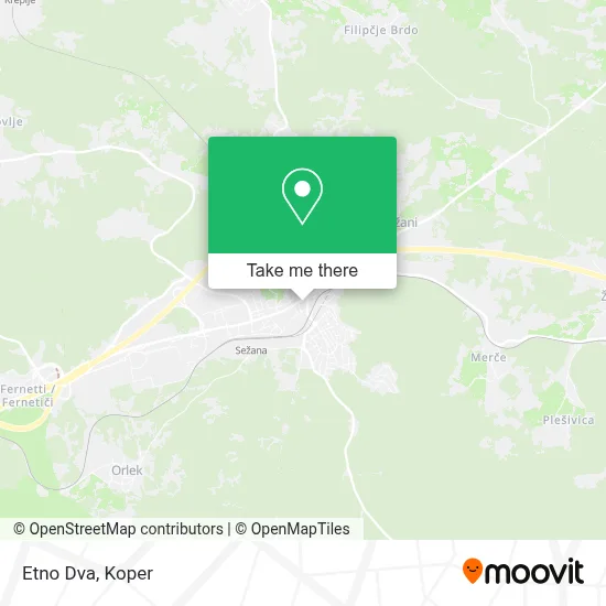 Etno Dva map