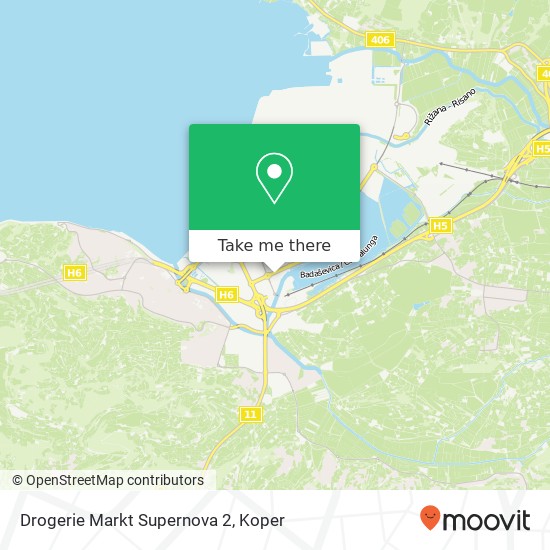 Drogerie Markt Supernova 2 map