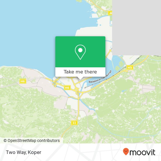 Two Way, Kolodvorska cesta 5 6000 Koper map