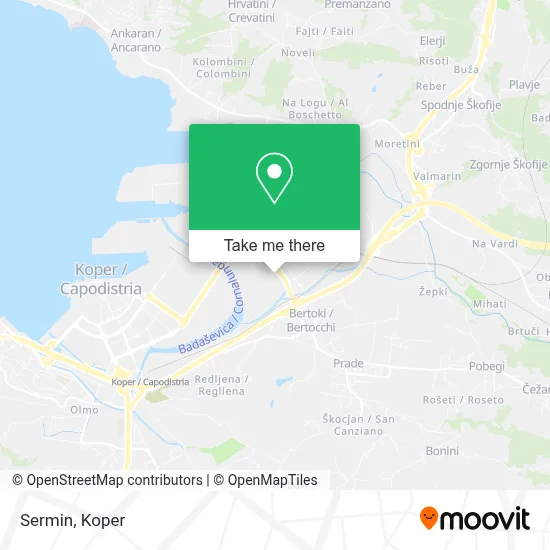 Sermin map