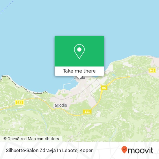 Silhuette-Salon Zdravja In Lepote map