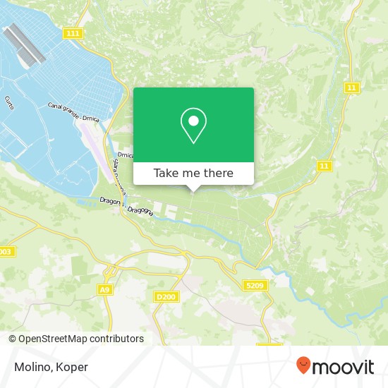 Molino map