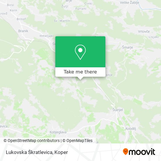 Lukovska Škratlevica map