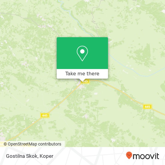 Gostilna Skok map