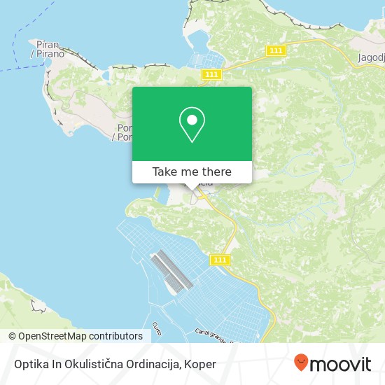 Optika In Okulistična Ordinacija map