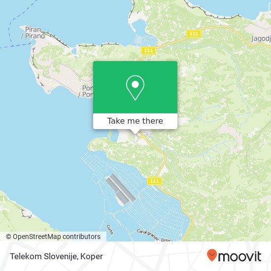 Telekom Slovenije map