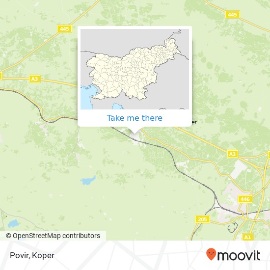 Povir map