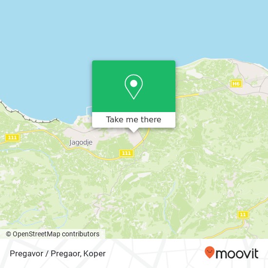 Pregavor / Pregaor map