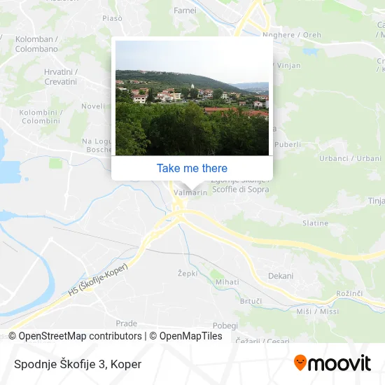 Spodnje Škofije 3 map