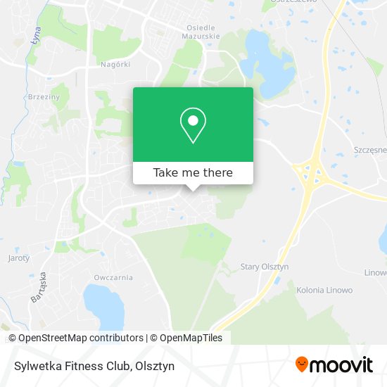 Карта Sylwetka Fitness Club