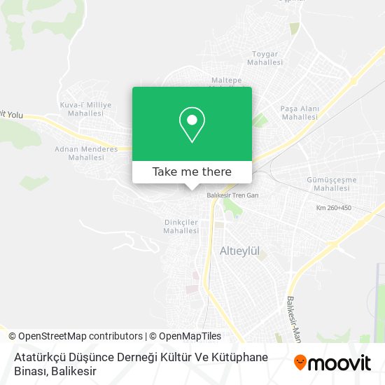 Atatürkçü Düşünce Derneği Kültür Ve Kütüphane Binası map