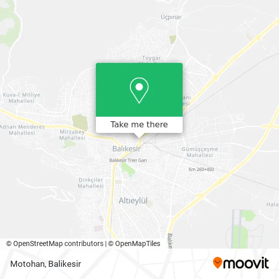 Motohan map