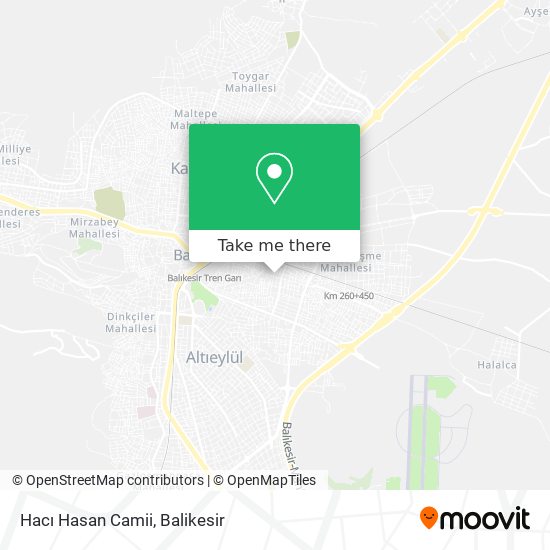 Hacı Hasan Camii map