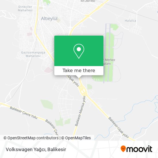 Volkswagen Yağcı map