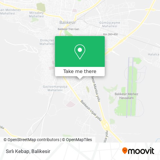 Sırlı Kebap map