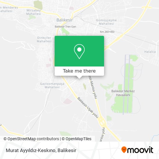 Murat Ayyıldız-Keskıno map