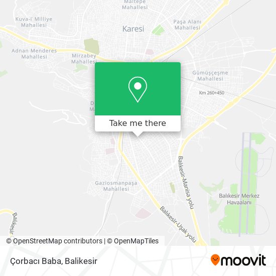 Çorbacı Baba map