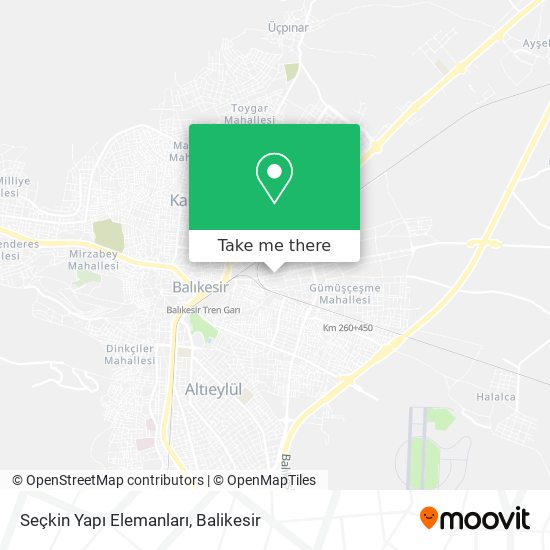 Seçkin Yapı Elemanları map