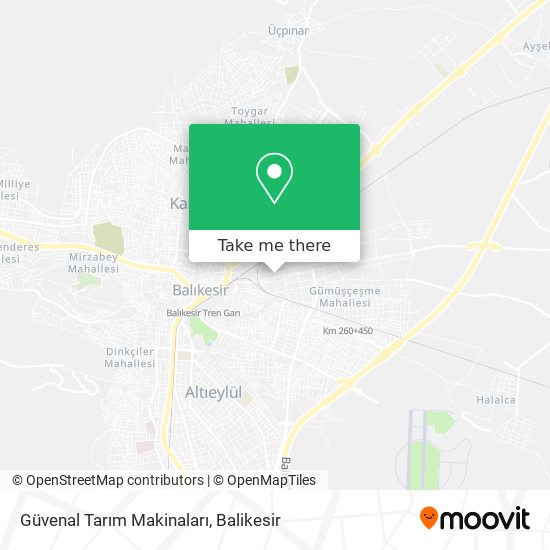 Güvenal Tarım Makinaları map