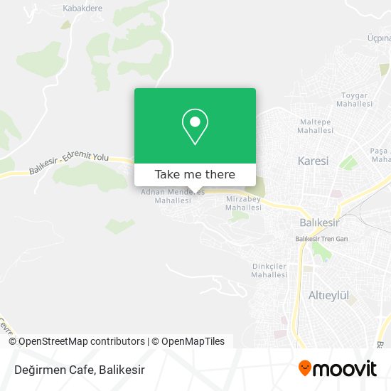 Değirmen Cafe map