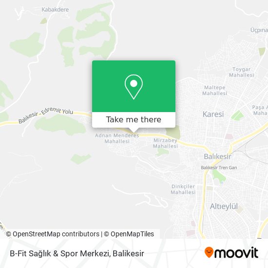 B-Fit Sağlık & Spor Merkezi map