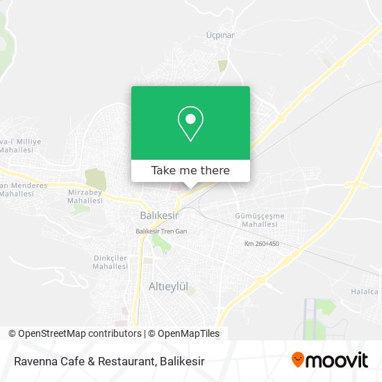 Ravenna Cafe & Restaurant map