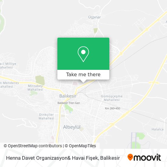 Henna Davet Organizasyon& Havai Fişek map