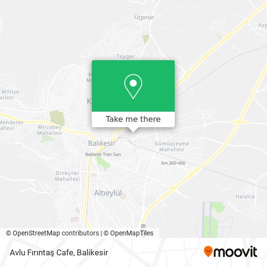 Avlu Fırıntaş Cafe map