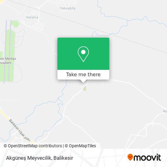Akgüneş Meyvecilik map