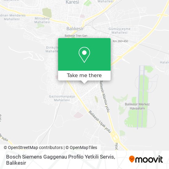Bosch Siemens Gaggenau Profilo Yetkili Servis map