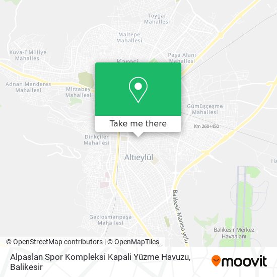 Alpaslan Spor Kompleksi Kapali Yüzme Havuzu map