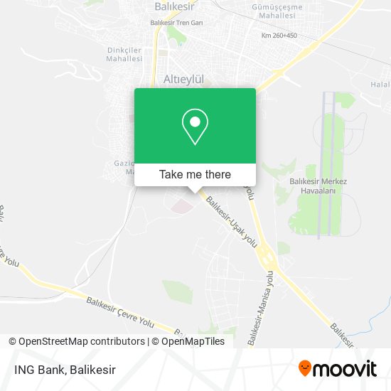 ING Bank map