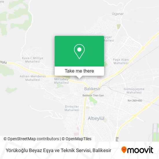 Yörükoğlu Beyaz Eşya ve Teknik Servisi map