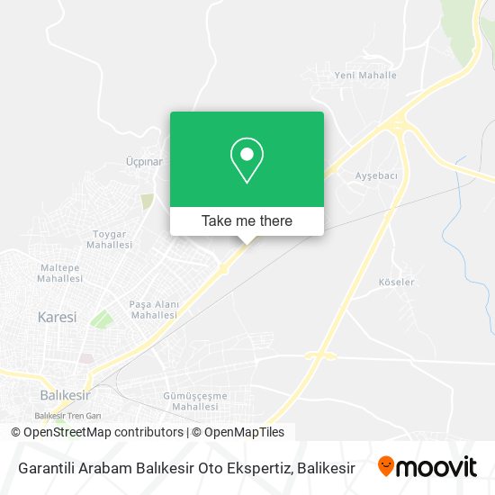 Garantili Arabam Balıkesir Oto Ekspertiz map