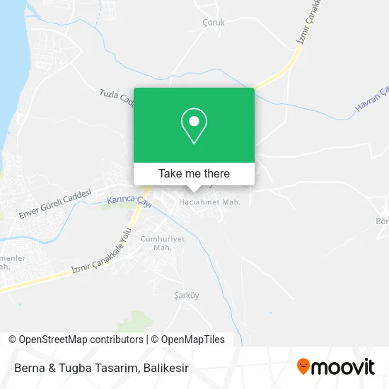 Berna & Tugba Tasarim map
