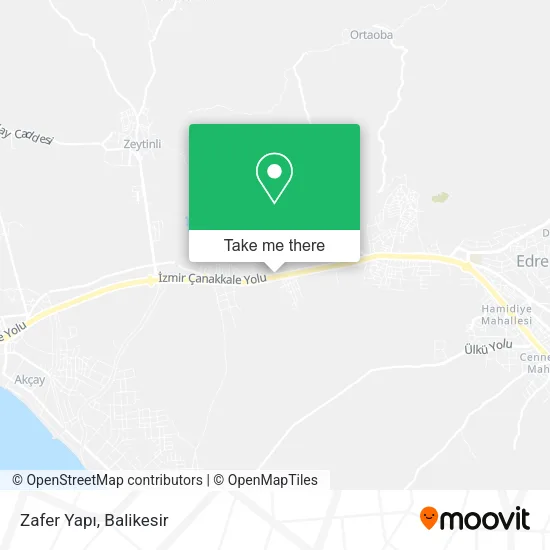 Zafer Yapı map
