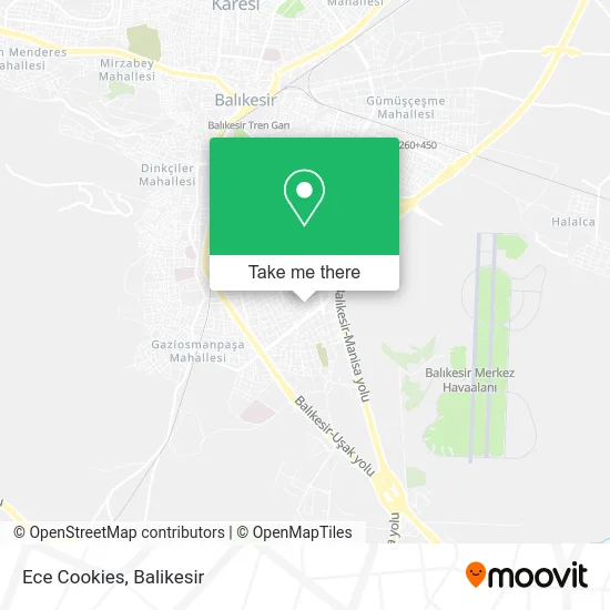 Ece Cookies map