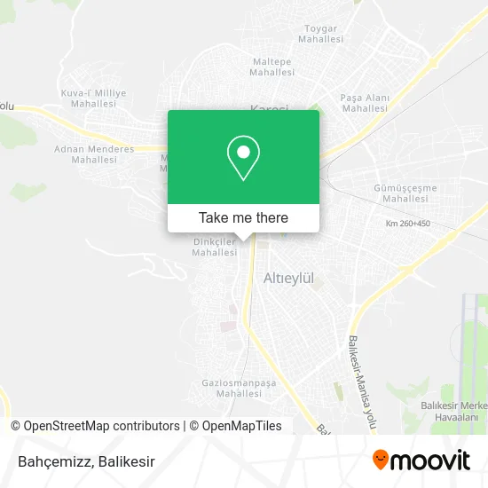 Bahçemizz map
