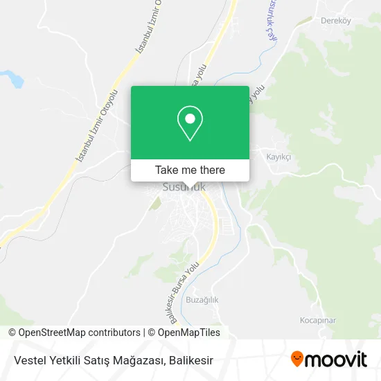 Vestel Yetkili Satış Mağazası map