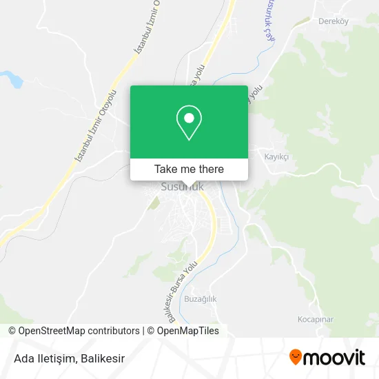 Ada Iletişim map