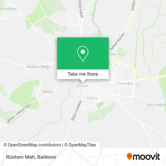 Rüstem Mah map