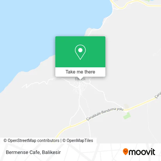 Bermense Cafe map