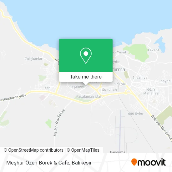 Meşhur Özen Börek & Cafe map