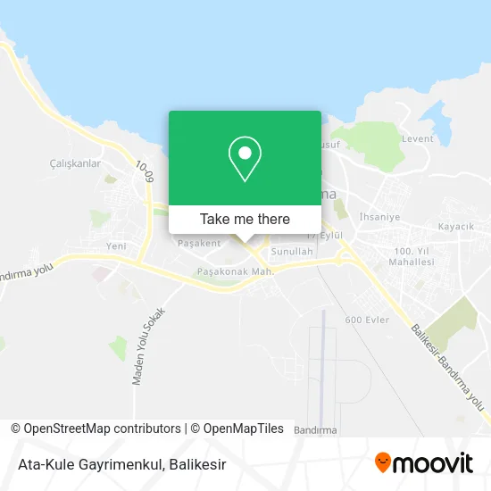 Ata-Kule Gayrimenkul map