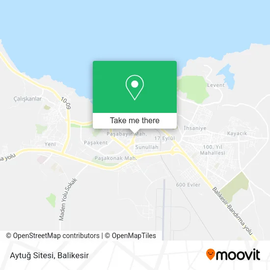 Aytuğ Sitesi map