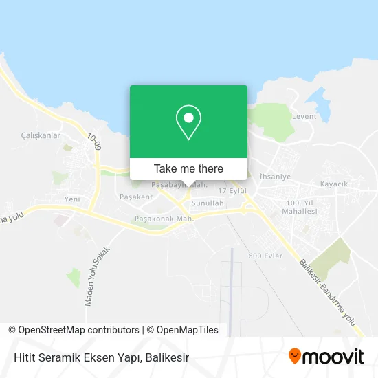 Hitit Seramik Eksen Yapı map