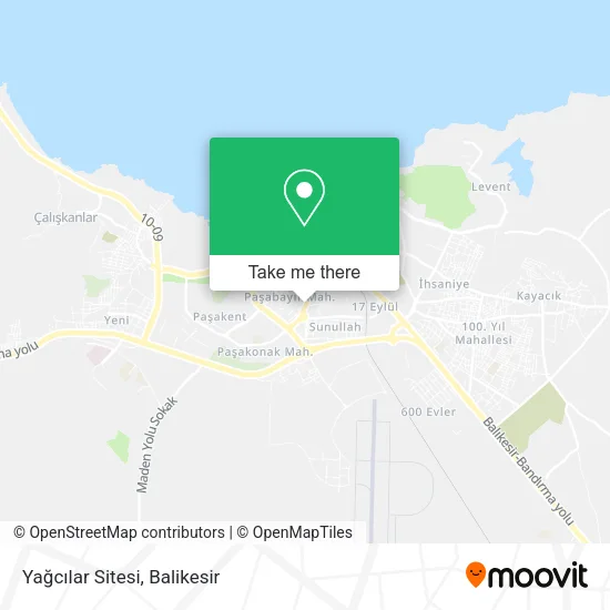 Yağcılar Sitesi map